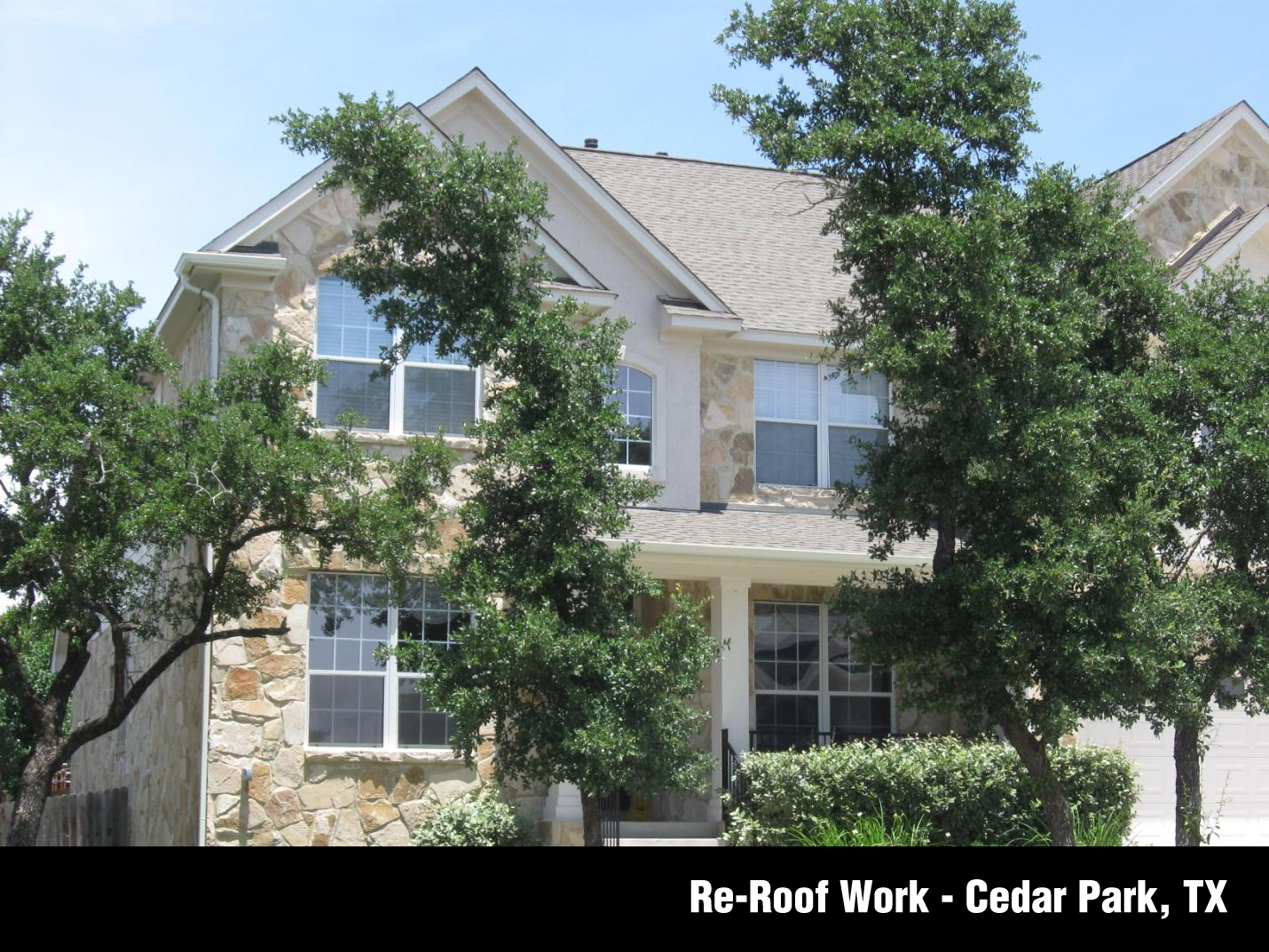 Another Roof Replacement done in Cedar Park by All Star Roofing