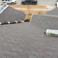 A Slap Roofing in Two Different Color