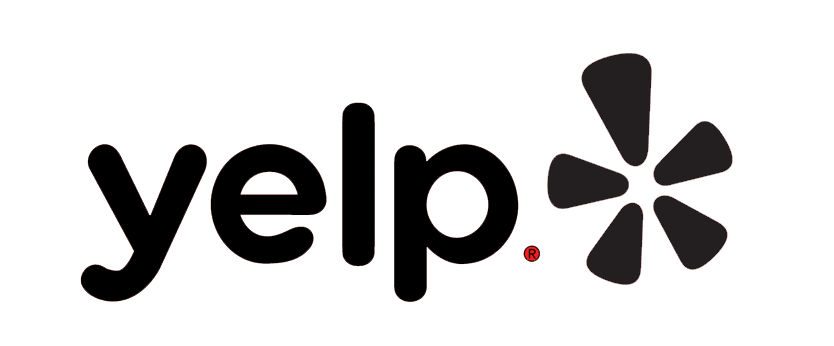Yelp logo with stylized burst icon